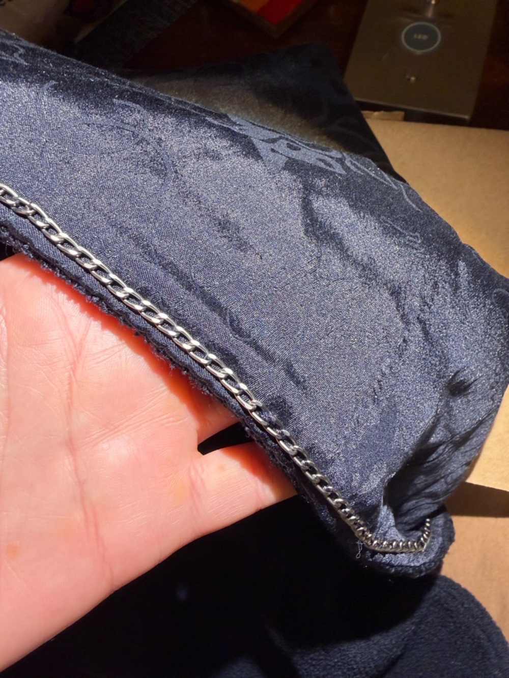 CHANEL Midnight Blue Press Sample Jacket, Size 38 - Picture 10 of 14